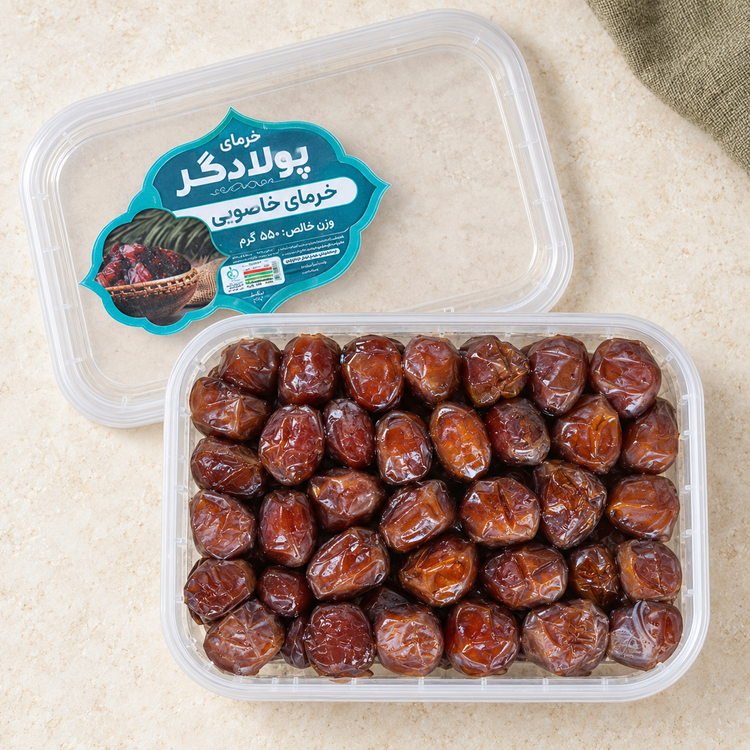 خرمای خاصویی پولادگر ۵۵۰ گرمی