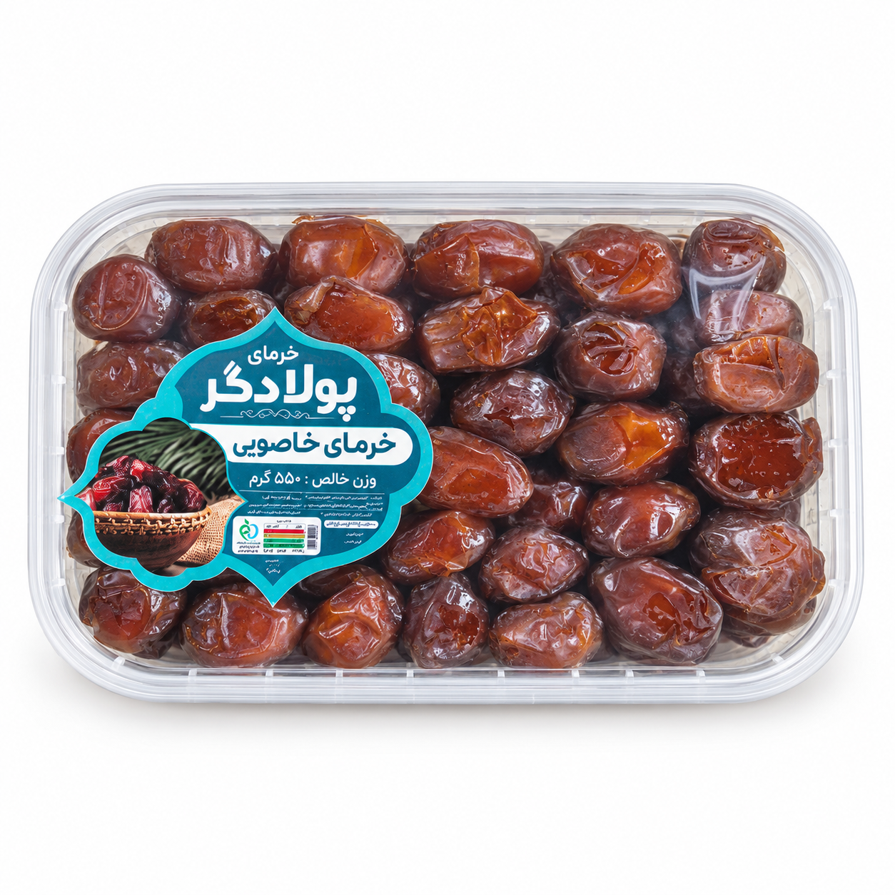 خرمای خاصویی پولادگر ۵۵۰ گرمی